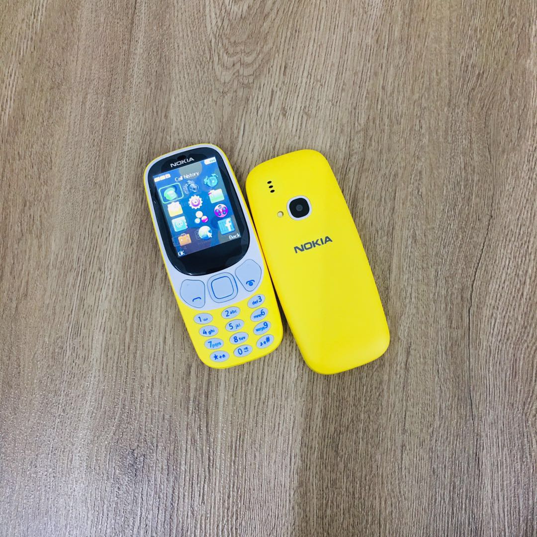 (YELLOW)Nokia 3310(2017) IMPORT REFURBISHED (Ready Stock)